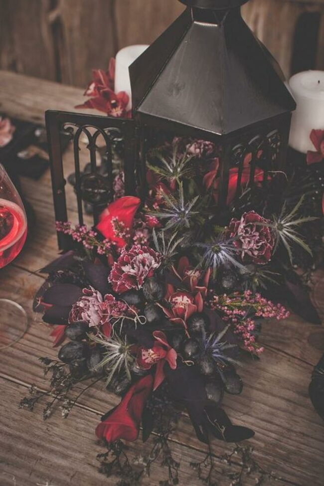Black Lantern Florals