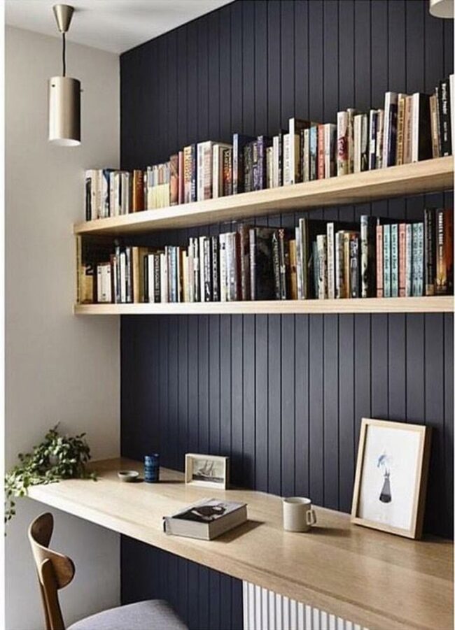 Dark Vertical Paneled Workspace