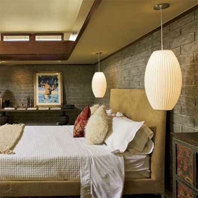 Earthy Brown Brick Sanctuary