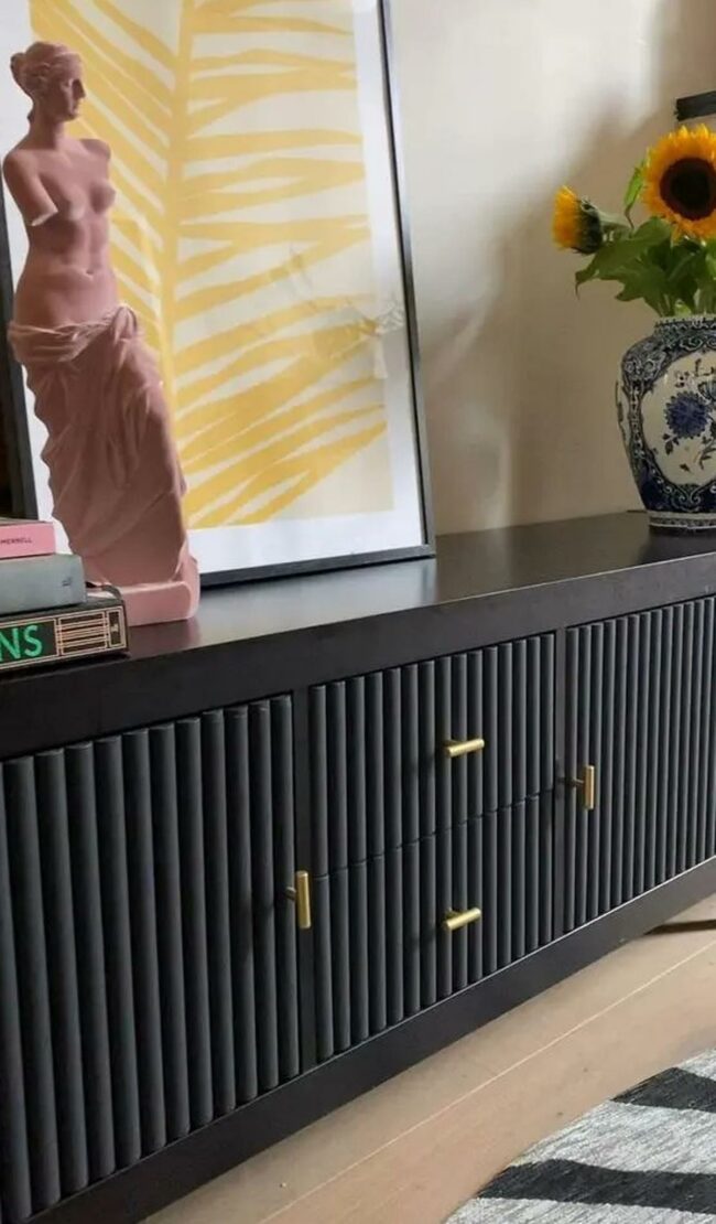 Noir Gold Sunflower Accent