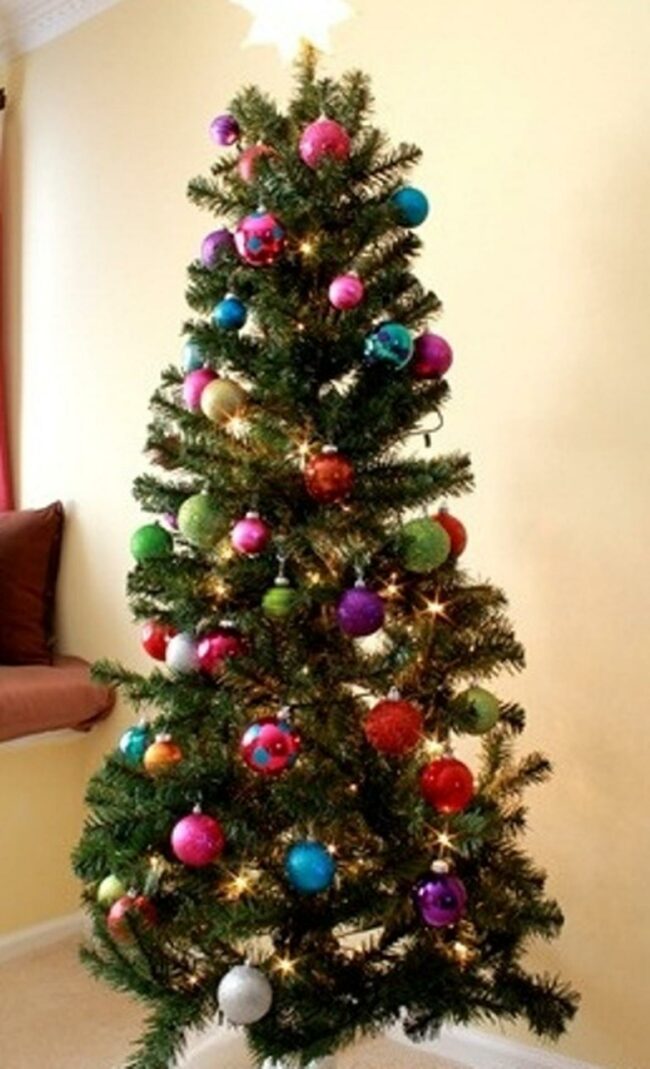 Colorful Christmas Tree Corner