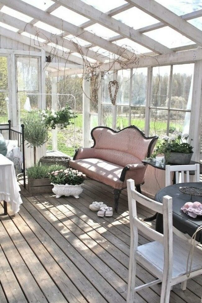 Pink Vintage Sofa Sanctuary