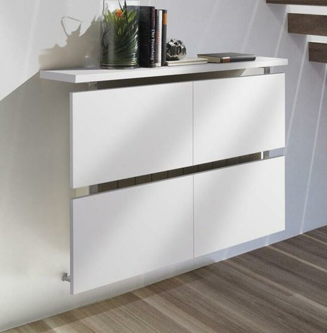 White Floating Modern Cabinet