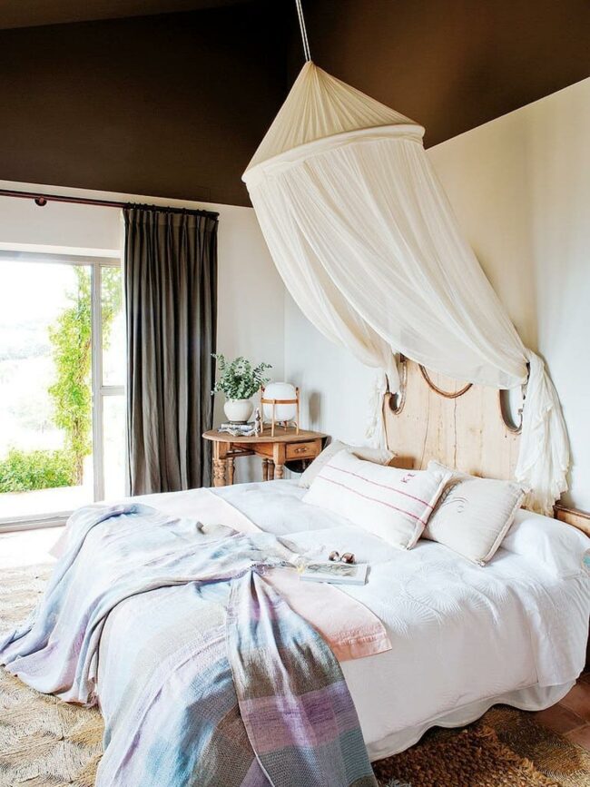 White Canopy Bedroom