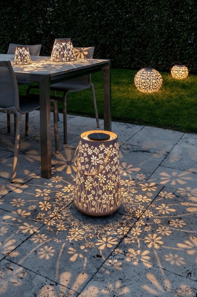 Moonlit Lantern Garden Glow
