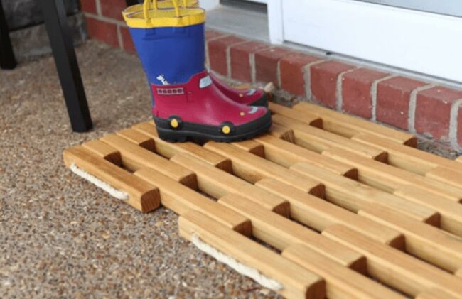 Chromatic Rainboots Doorstep Moment