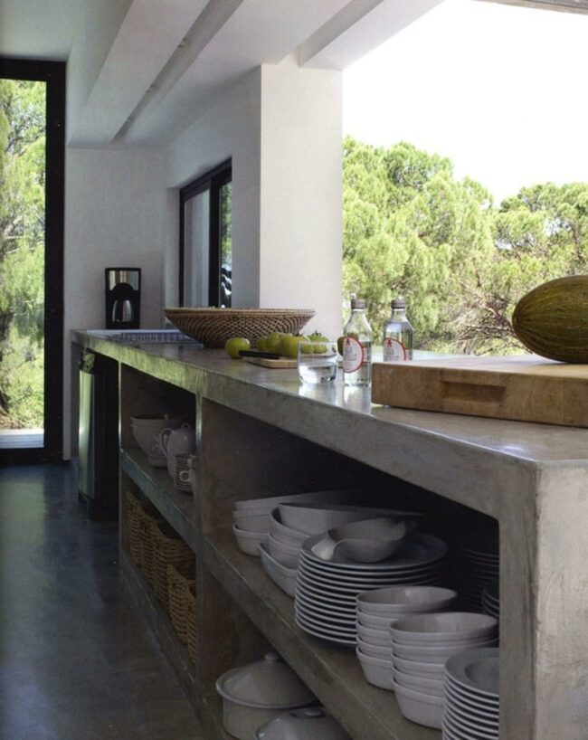 Concrete Kitchen Sanctuary