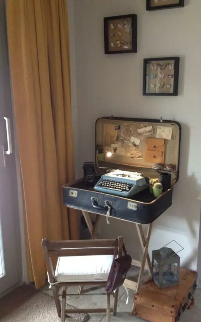 Yellow Vintage Storyteller's Corner