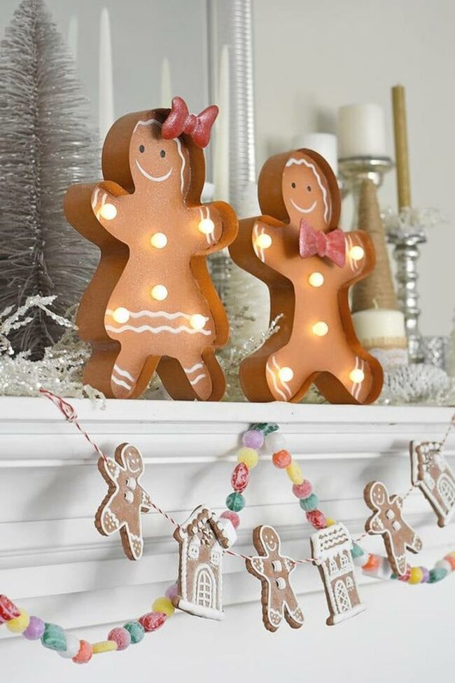 Pink Bow Gingerbread