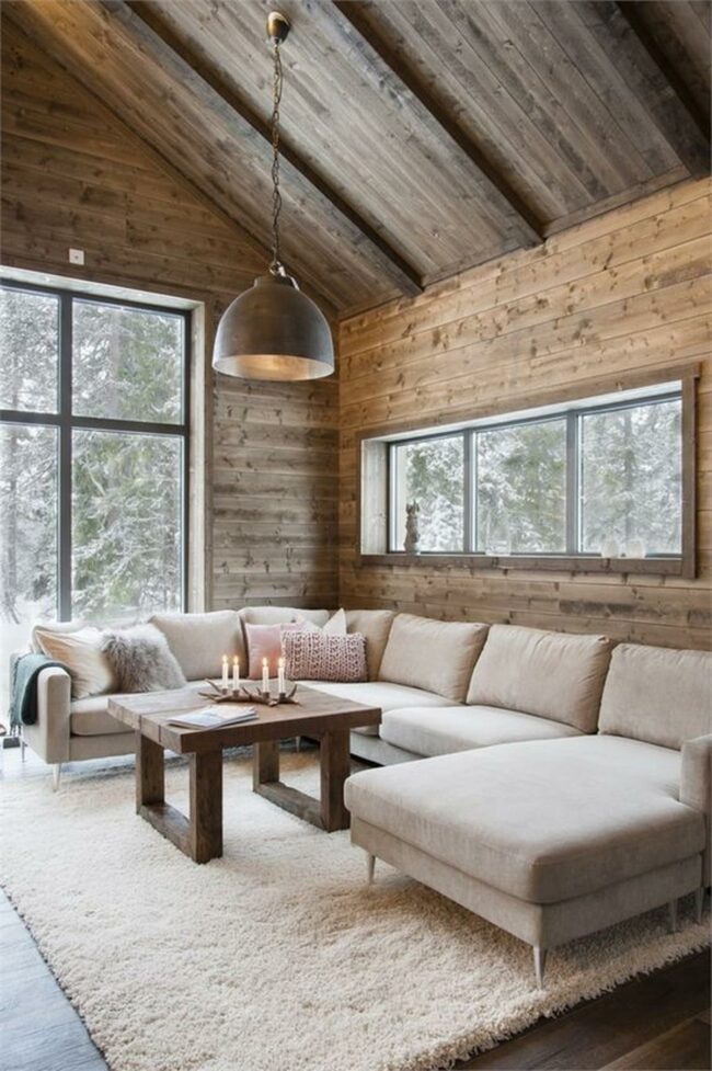 Snowy Woodland Living Sanctuary