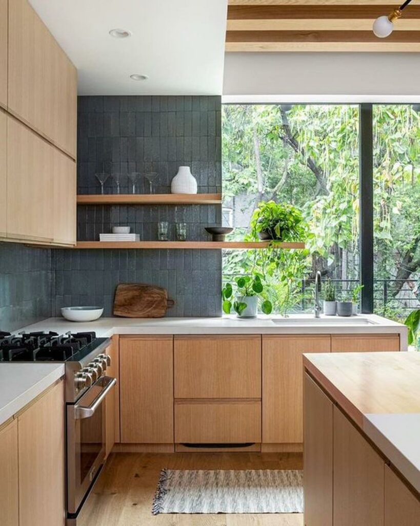 56 Breathtaking Kitchen Designs With A View