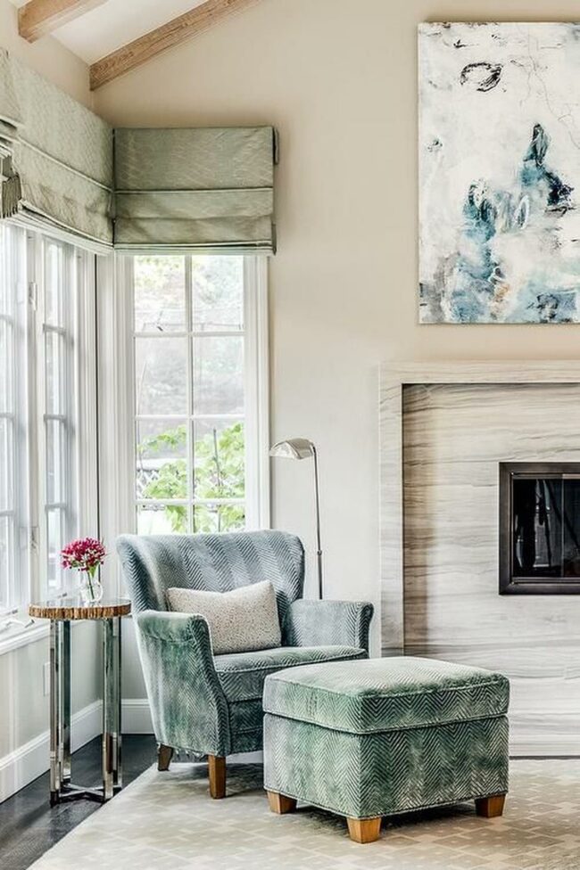 Sage Green Comfort Corner