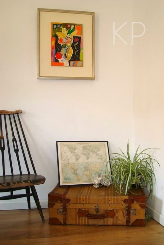 Vintage Suitcase Travel Corner