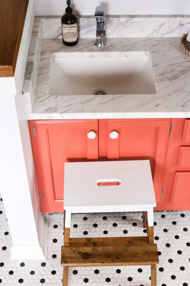 Coral Cabinets Vintage Charm