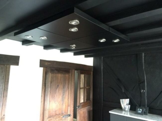 Dark Wood Beam Sanctuary