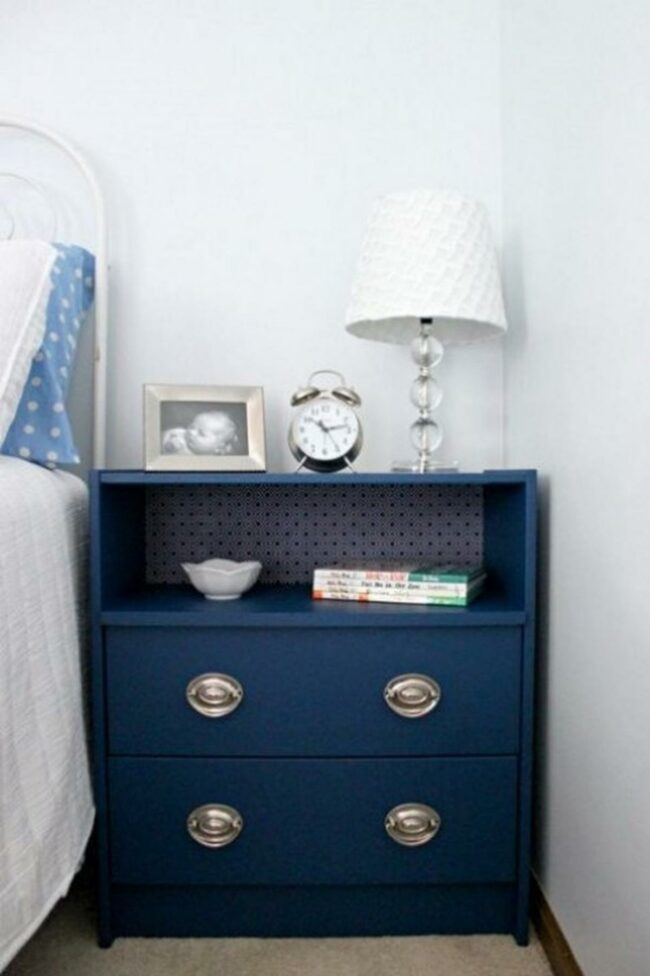 Midnight Blue Corner Stillness