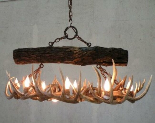 Antler Circular Woodland Chandelier