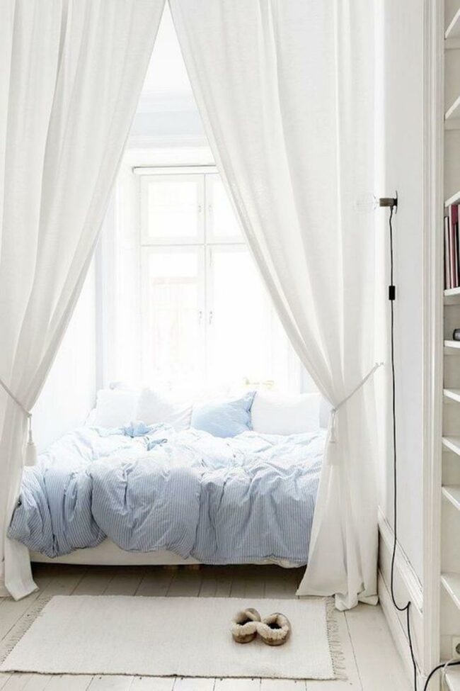 Airy Blue Bedroom