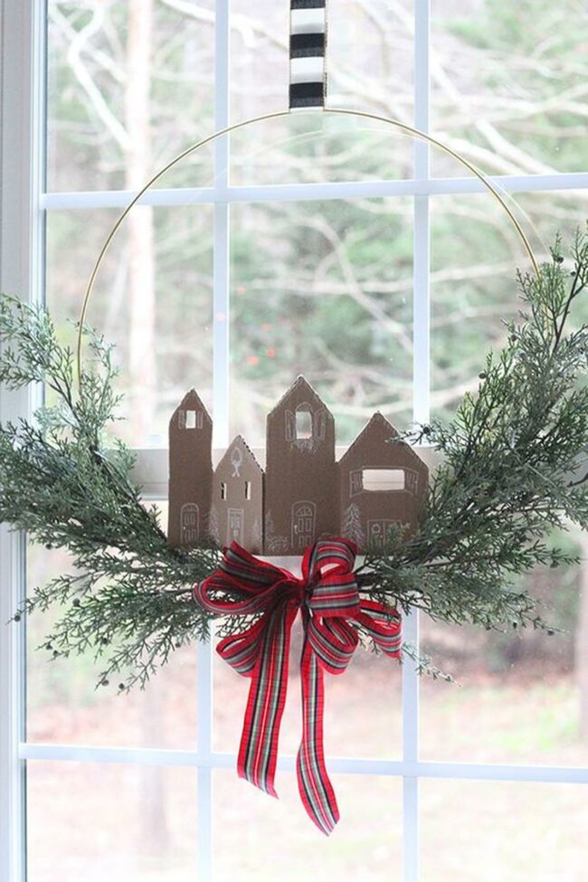 Green Village Wreath