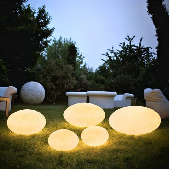 Luminous Spheres Garden Retreat