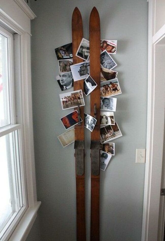 Vintage Ski Memory Corner