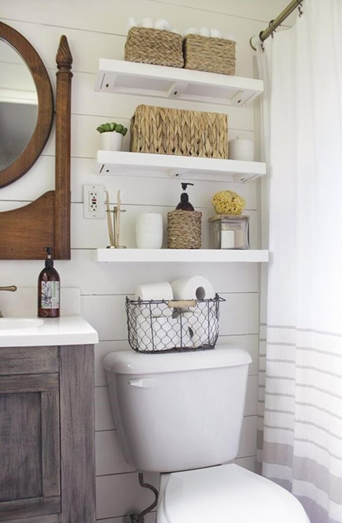 55 Clever Bathroom Storage Ideas for Every Nook