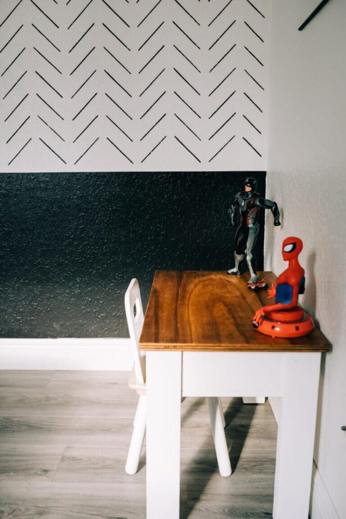 Image showcasing Geometric Wall Paint | Apartment Therapy