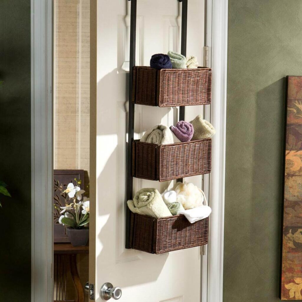 62 Space-Saving Hanging Storage Ideas for Your Bathroom