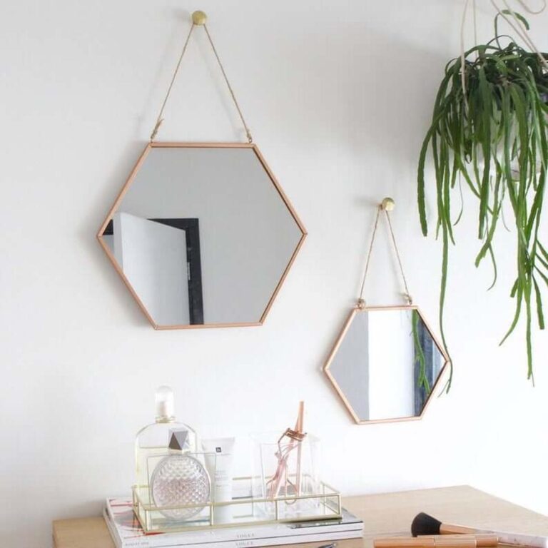 50 Unique Mirror Decorating Tips for More Light and Style