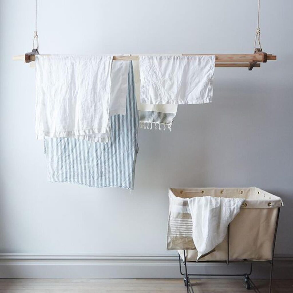 19 Ingenious DIY Drying Racks that Every Eco-Friendly Laundry Room Needs