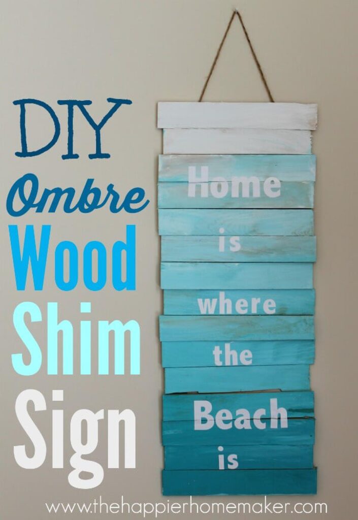 52 Awesome Beach Themed Wooden Signs for a Coastal Vibe