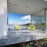 Bery Patio Hanging Swing Chair | Cushioned Light Gray Mesh main image 0