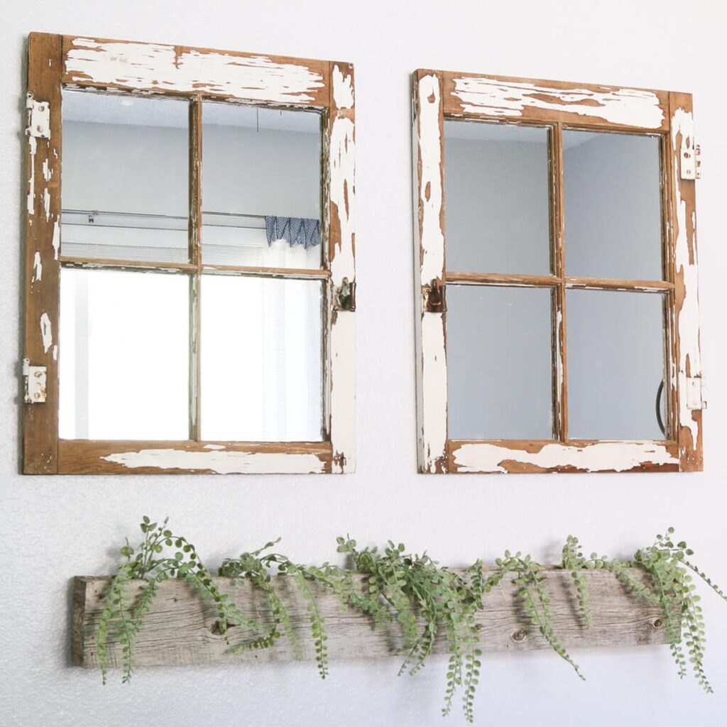 23 DIY Projects Using Old Windows to Cozy Up Your Space