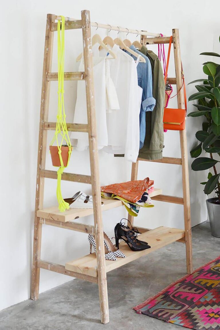 36 Creative Ways to Repurpose Old Ladders in Your Home