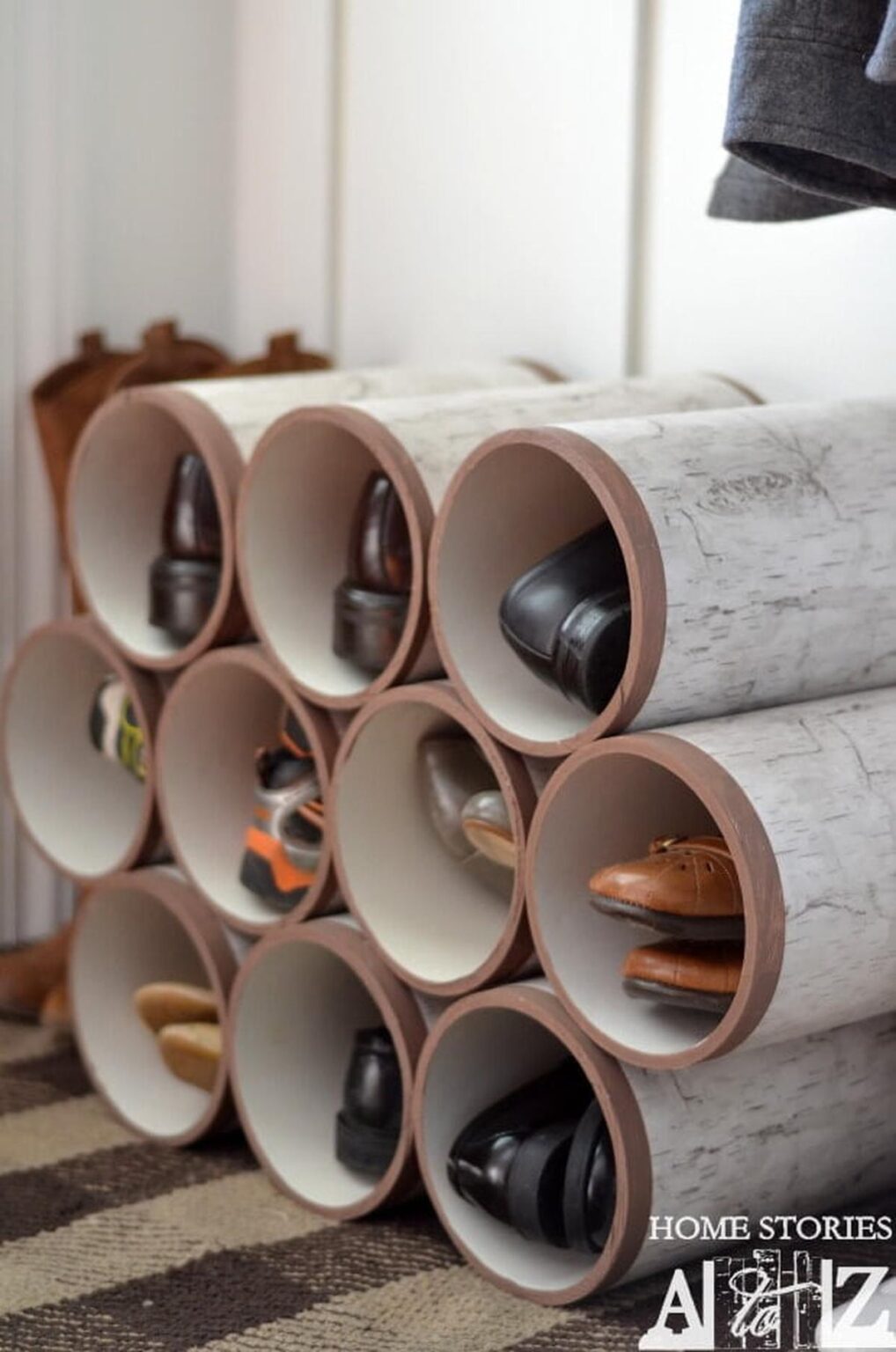24 Easy PVC Pipe Organizing and Storage Projects