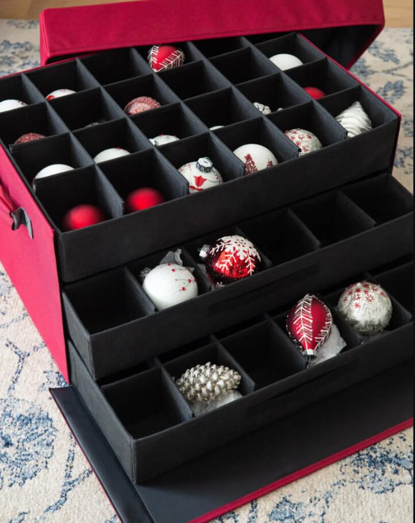 16 Smart DIY Christmas Ornament Storage Ideas to Try