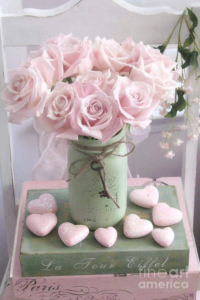 shabby chic centerpieces ideas