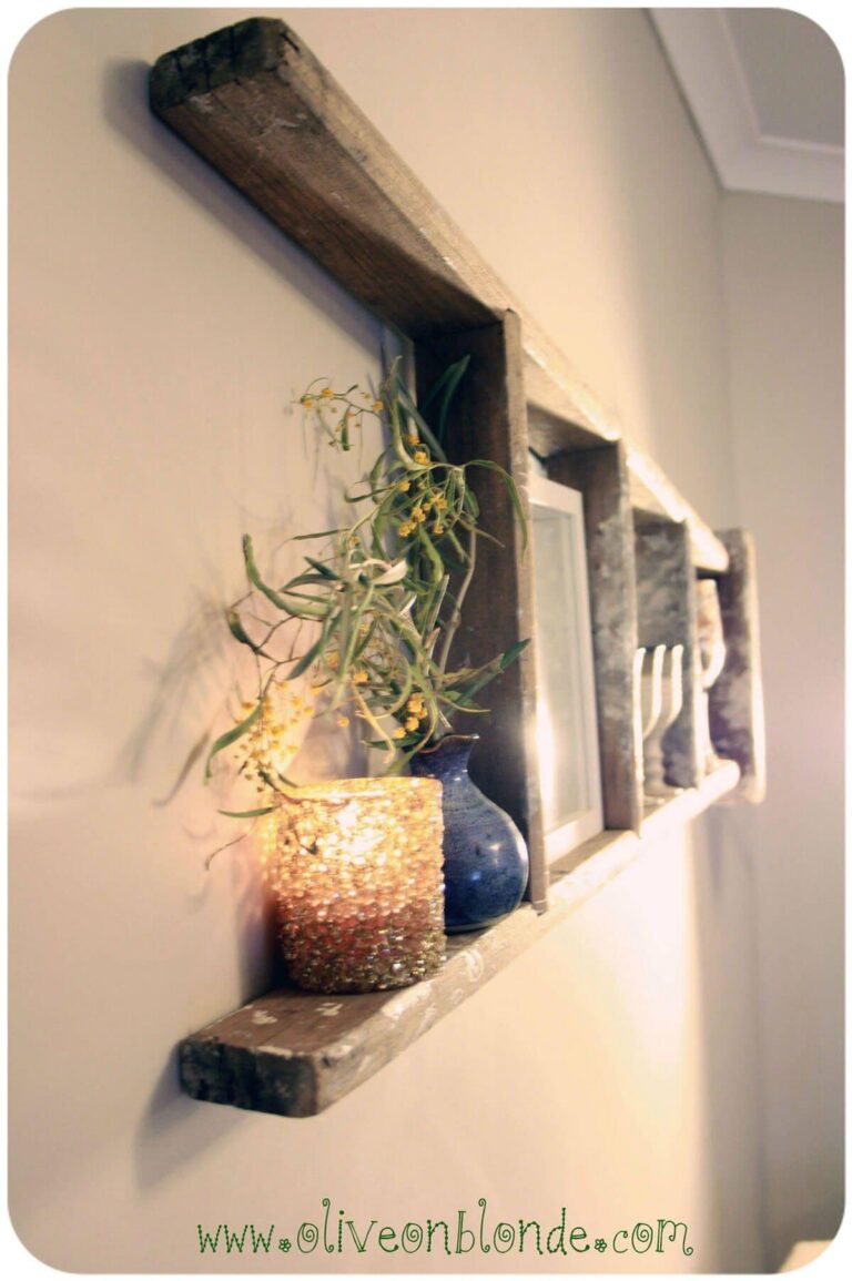 36 Creative Ways to Repurpose Old Ladders in Your Home