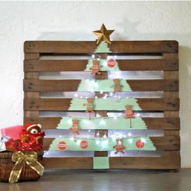 Wooden Christmas Tree Magic