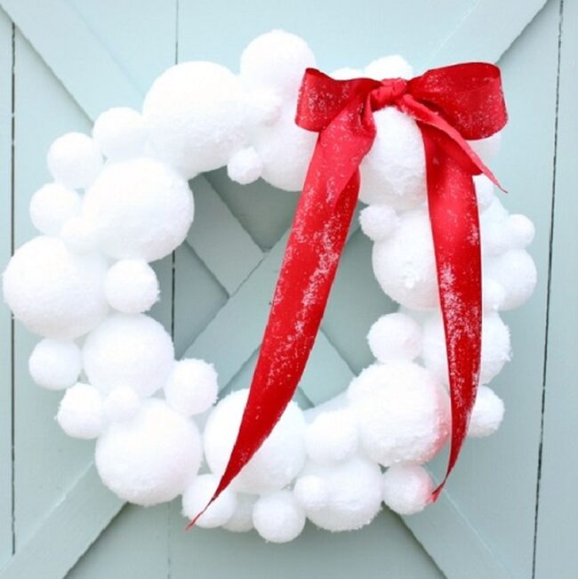Snowball Wreath