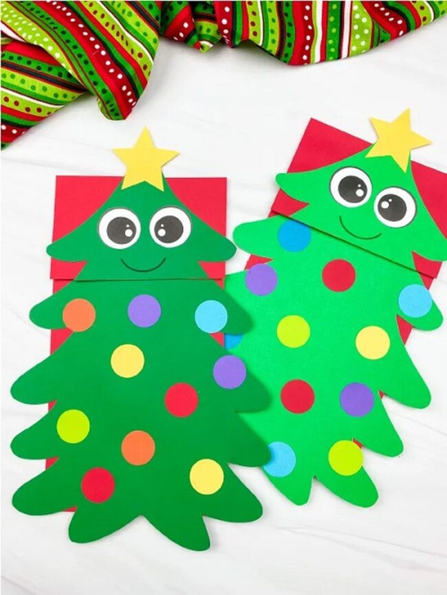 Festive Paper Bag Friends