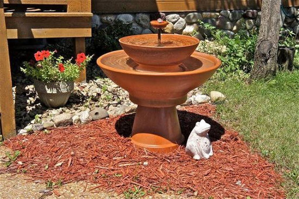 14 Charming DIY Container Water Fountain Ideas for Your Garden