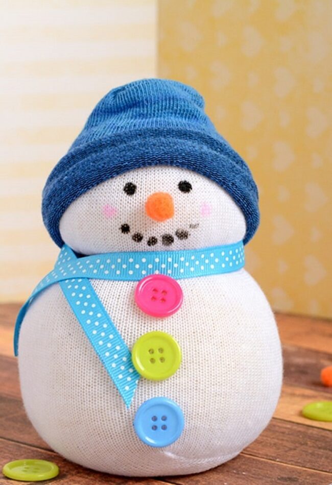 Socks Snowman