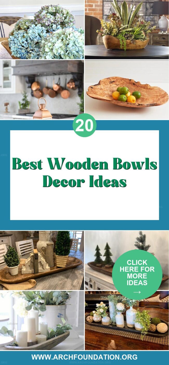 20 Wooden Bowl Decor Ideas to Add Rustic Charm to Your Home