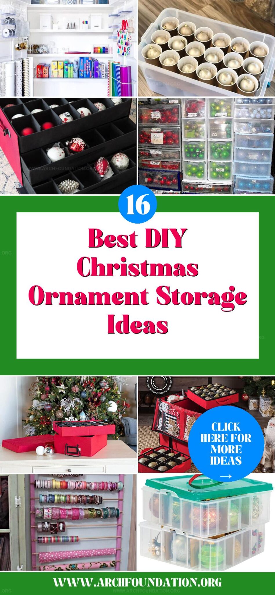 16 Smart DIY Christmas Ornament Storage Ideas to Try