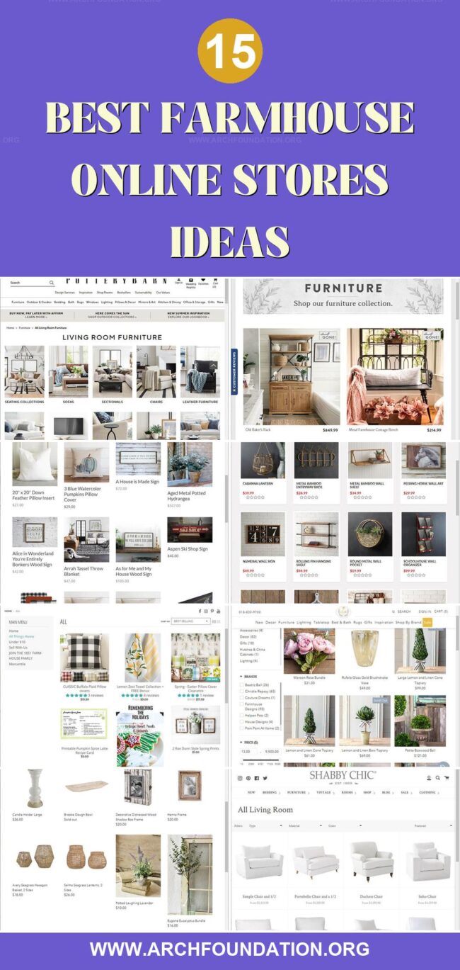 Farmhouse Deko Onlineshop